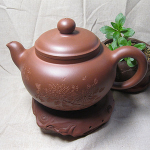 宜兴紫砂精品紫砂茶壶 管银芳制(一粒珠)