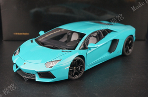 autoart 奥拓 1:18 兰博基尼 埃文塔多 lp700-4 青 汽车模型 现货