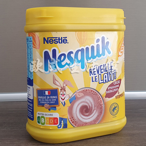 法国原产雀巢美禄低脂速溶纯可可/巧克力粉500gnestlenesquik