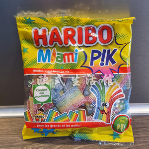 1件不发货 法国哈瑞宝零食品糖果haribo 4合1果味彩虹软糖橡皮糖