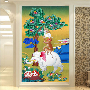 十字绣吉祥四宝