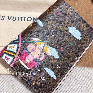 【现货】lv 路易威登2020圣诞节限量vivian摩天轮图案护照夹票夹