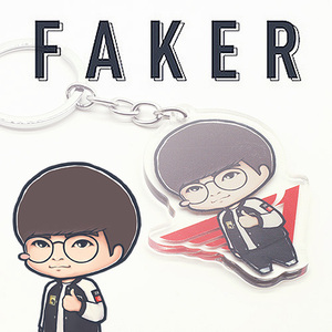 点赞李哥版faker大魔王李相赫q版钥匙扣|钥匙链|挂件|2020新款