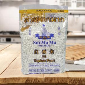 泰国进口水妈妈白西米500g 小西米椰浆西米露奶茶甜点 满额包邮