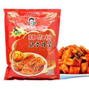 小伙子辣椒粉1kg 韩国风味细辣粉韩式料理泡菜腌制粉微辣满额包邮