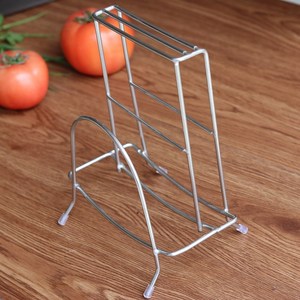 不锈钢刀架插刀架放刀架子菜刀架刀座厨房砧板架菜板架刀具收纳架