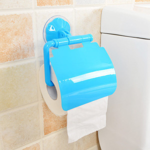 代发创意浴室吸盘厕所盒卫生间无痕纸巾架卷纸架卫生纸卷纸筒新品