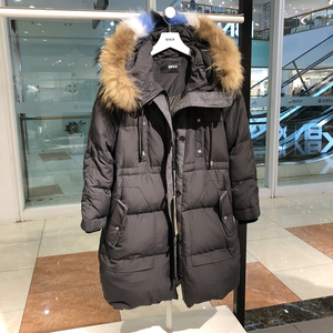 皇冠*专柜正品韩版bnx 冬休闲款白鹅绒羽绒服bpddw951x0*6980