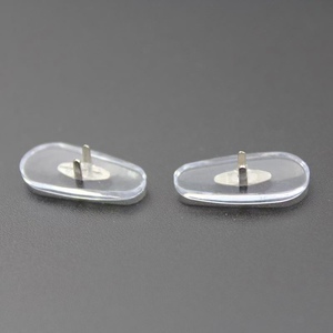 眼镜鼻托 雷朋架鼻托 二爪金属鼻托 金属脚鼻托 金属卡口鼻托