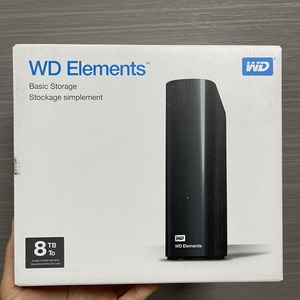 WD/西部数据 Elements 8T 10TB桌面移动硬盘高速USB3.0独立供电