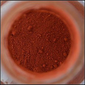 天雅矿物颜料 油画丹坦培拉岩彩重彩 进口色粉 h2土红 1件10克