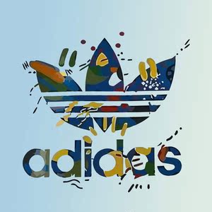 品牌联名卡通logo三草潮牌热转印烫画耐水洗衣服辅料装饰贴纸布贴