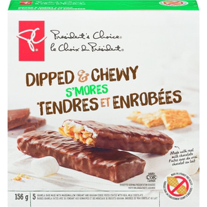 4件包总统之选巧克力棉花糖 燕麦棒 chocolate dip cereal bar