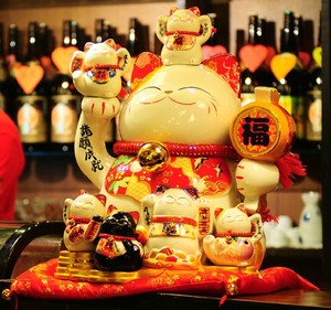 台湾金石工坊招财猫