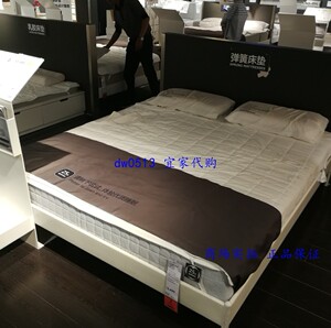 【ikea宜家专业国内代购】 菲因维尔   袋装弹簧床垫, 淡灰色
