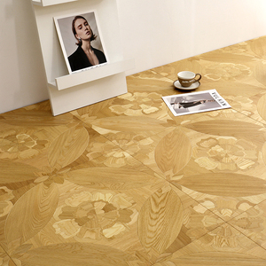 积加多层实木拼花地板客厅卧室环保自然美观奢华大气家装主材直供