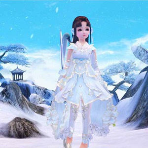 剑网三 剑三 无色舞·凝露/蓝无色(电一长安/龙虎,电五双梦)