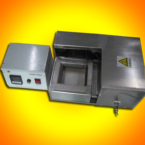 自动除锡渣锡炉 锡炉表面始终干净无锡渣炉 浸线材表面刮锡渣锡炉