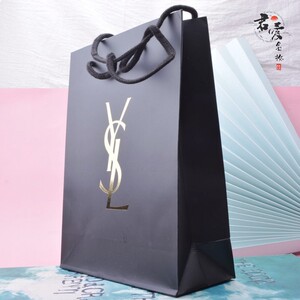 专柜罗兰ysl口红唇膏香水手提袋礼品购物包装袋现货袋子纸袋