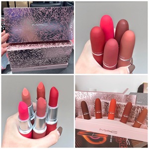 现货 mac魅可2020圣诞限定限量口红5支装套装314 316 923 922 307