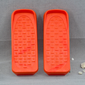 1双塑料制品健身器配件防滑脚踏板脚蹬板踏步机孔距离165mm