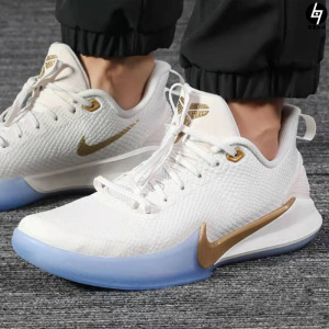 nike mamba focus科比曼巴精神白金实战男子低帮篮球鞋aj5899-004