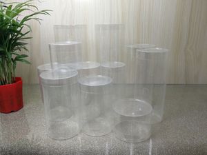 塑料圆筒盒子透明圆柱PVC包装字画鼠标垫圆罐定制发货快厂家包邮