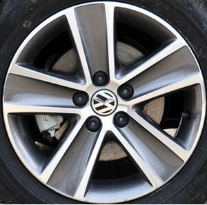 桑塔纳轮毂复古