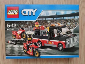 乐高 LEGO City 城市系列 60084 摩托车运输车