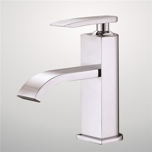 雅洁五金水龙头洗脸盆厕所卫浴at9304洗手卫生间单柄面盆龙头