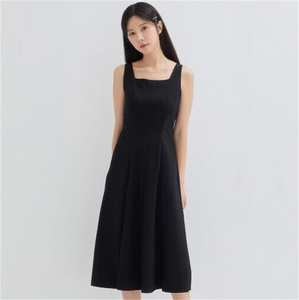 韩国专柜代购ROEM23夏季新款无袖修身吊带连衣裙长裙RMOWD26RT8