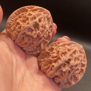 文玩核桃 麻核桃 京八对40 42 45大尺寸精品对原桩老树京八对