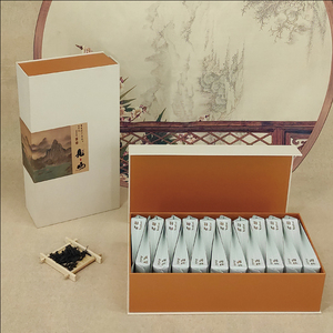 高档国风茶叶包装盒装空礼盒20长条泡袋三两装岩茶大红袍通用定制