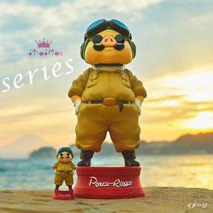 日本代购红猪波鲁克罗梭人偶公仔手办摆件装饰