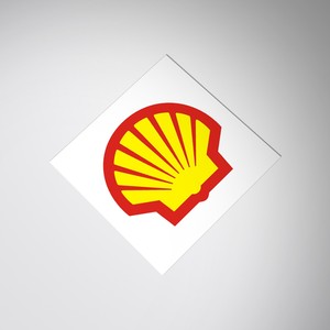 妙卿旗舰店天猫车贴广告定制 后窗 石油公司壳牌蚬壳logo镂空反光后