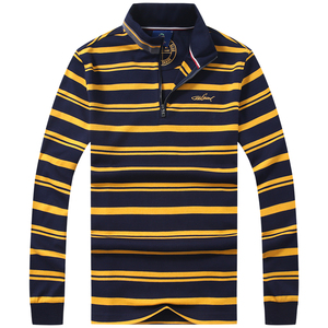 gold shark/金鲨atx31712 polo衫男长袖翻领t恤上衣男装