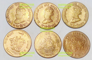 印度 瓜廖尔土邦 1/4安娜 1929年 23mm铜币 km176.2 普品1枚价