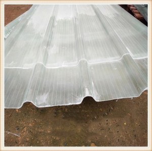 家用房顶透明瓦采光瓦板塑料钢化户外防雨透明彩钢瓦玻璃钢雨棚板