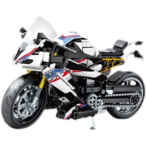 乐高摩托车科技组男孩子9积木8益智力拼装十7六6岁以上儿童玩具10