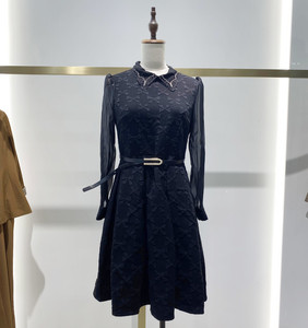 紫萱雅/美百易mby21c135/mby13135 2021新款连衣裙秋款女装 449