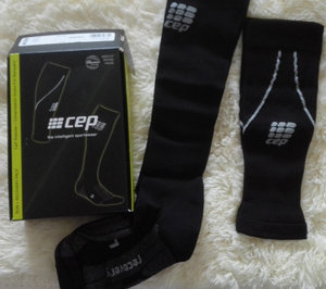 CEP Run+ Recovery 男女跑步/健身/运动压缩绑腿恢复袜 2.0德国产