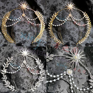 幸之阁[材料包成品] lolita 圣母光环/发箍 1-3 基础款 送教程