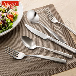 德国daeden戴德18-10不锈钢牛排刀水果甜品西餐刀叉勺子汤匙调更