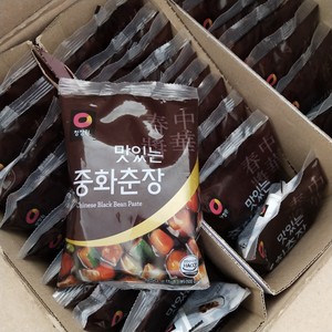 韩国中华春炸酱250g韩式炸酱面专用炸酱调料包黑酱炸酱面条拌面酱