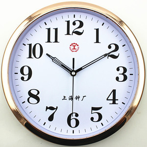 12英寸静音现代简约壁挂钟客厅卧室石英钟表时尚创意清晰圆形时钟
