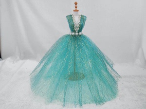 少儿服装设计手工diy 婚纱小礼服材料包 平半立小人台模特服饰