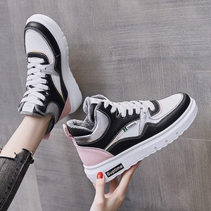 惠尔康百搭官方高帮运动鞋子女鞋春季港风老爹鞋时尚休闲鞋板鞋子