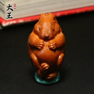 橄榄核雕单籽纯手工生肖小兔子吊坠属相挂件小白兔文玩男女苏工