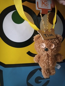 usj日本大阪环球影城代购小黄人tim熊挂件tim熊公仔 北京现货发货