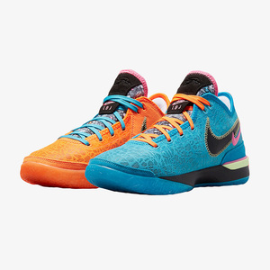 耐克lebron nxxt gen 詹姆斯 蓝橙鸳鸯耐磨篮球运动鞋dr8788-900